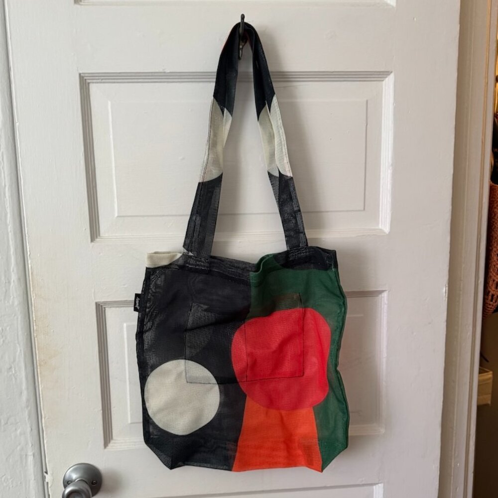 Junes Market Tote in Bold, Abstract Print